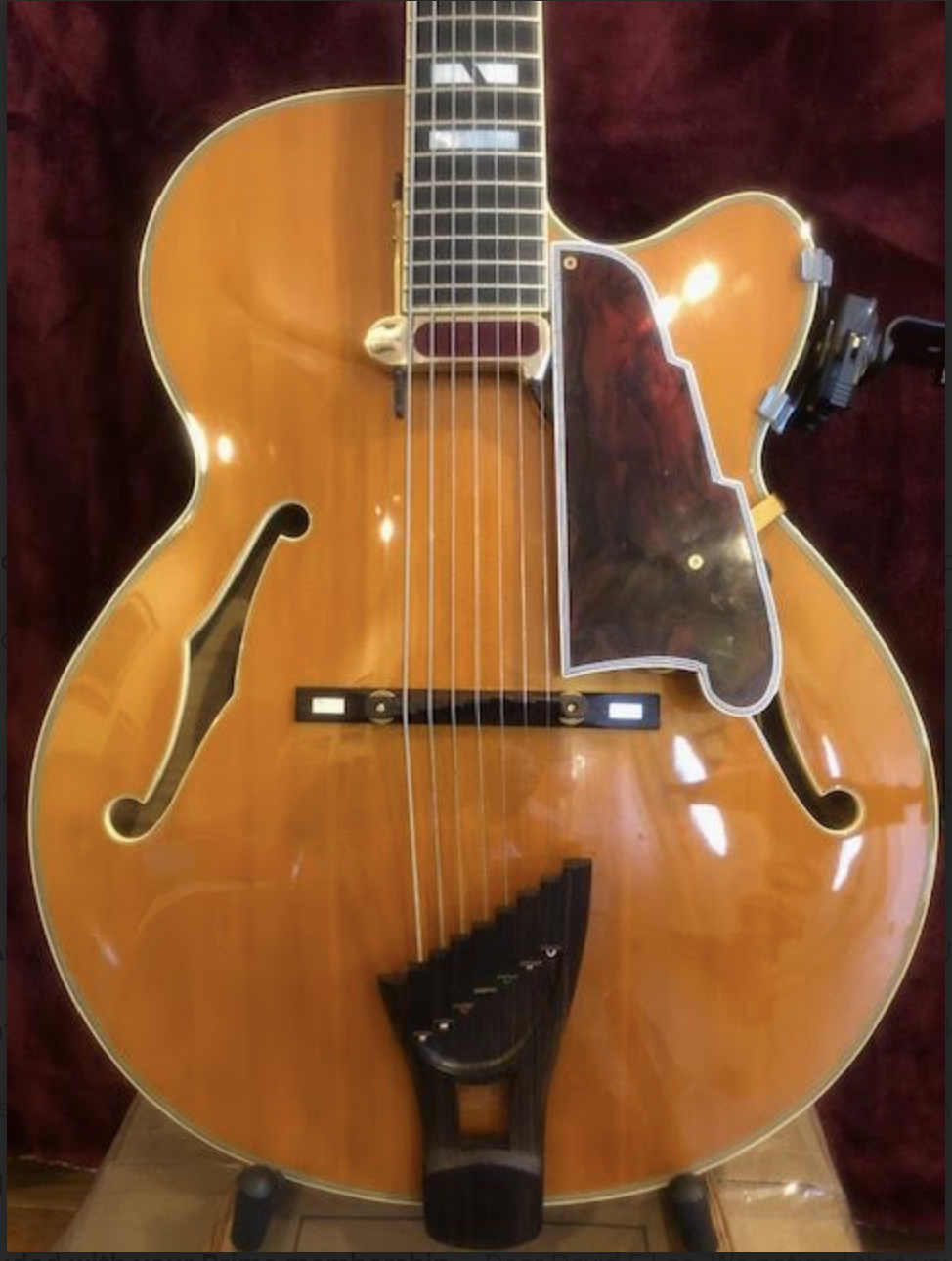 Replica D'angelico Excel Pickguard in process.  Pickguard done update-screenshot-2026-02-13-2-24-43 pm-png